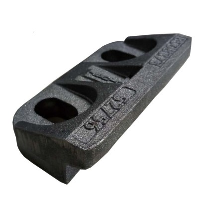 Densen customized OEM foundry resin sand casting gray iron casting products Forklift parts forklift parts Lower hook slider