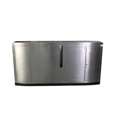 Densen Customized Railway Transportation, Subway Ticket Gate Stainless Seel Enclosure Box Supplier